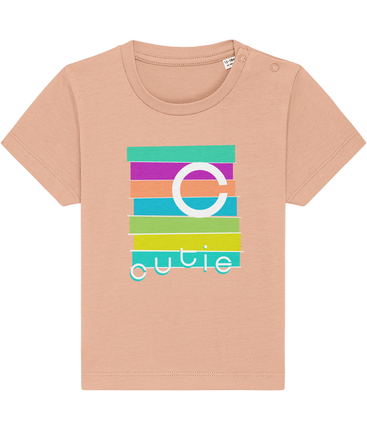 Tee-shirt bébé • mignonne arc-en-ciel