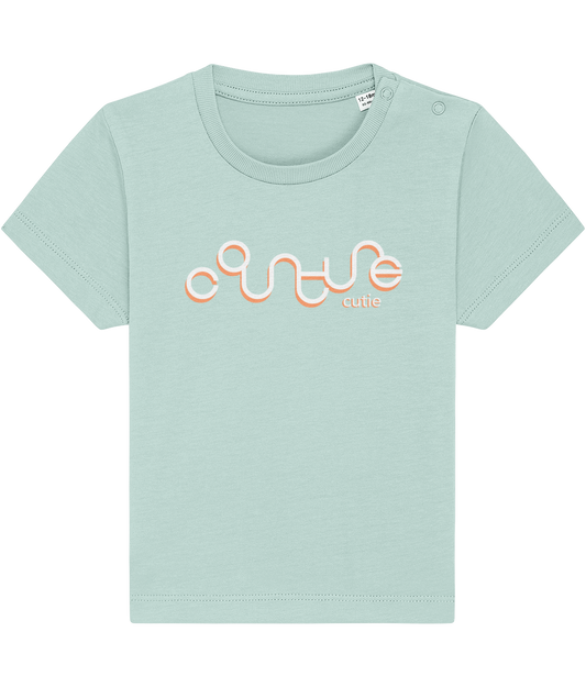 Tee-shirt bébé • courture cutie pêche